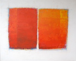 Red orange 120 x 100